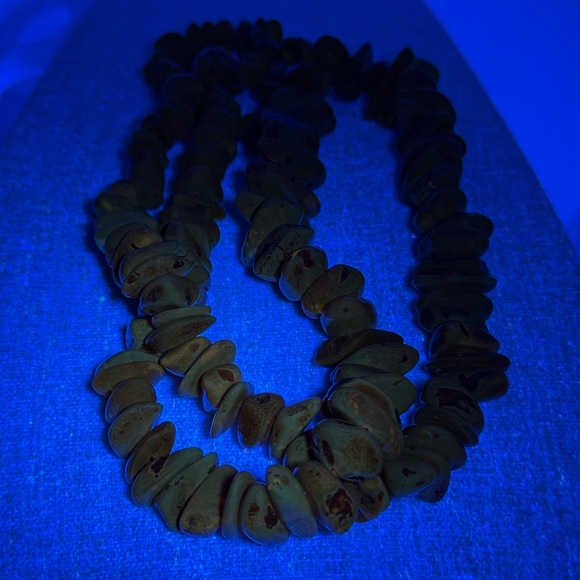 Genuine Amber Graduated Nugget Necklace 26” Slip On No Clasp 54.5 grams - Picture 17 of 17